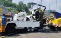 Kecelakaan Beruntun di KM 99 Tol Cipularang: Truk Derek dan Dua Bus Terlibat, 5 Luka