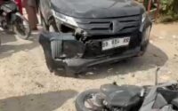 Siswi SMA di Panyabungan Tewas Usai Tabrakan dengan Mobil Dinas Kapolres Madina