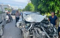 Kecelakaan di Lhoksukon: Mobil Anggota DPRK Aceh Utara Hantam Truk Tangki, Razali Selamat
