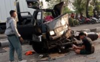 Tragedi Kecelakaan di Lamongan: Balita Tewas, Tiga Orang Terluka dalam Tabrakan Beruntun